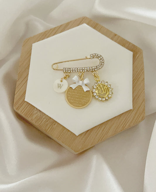 Safiya – Islamic Baby Keepsake Pin