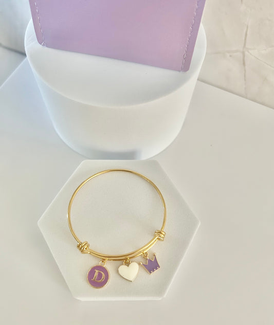 Purple Treasure Bangle