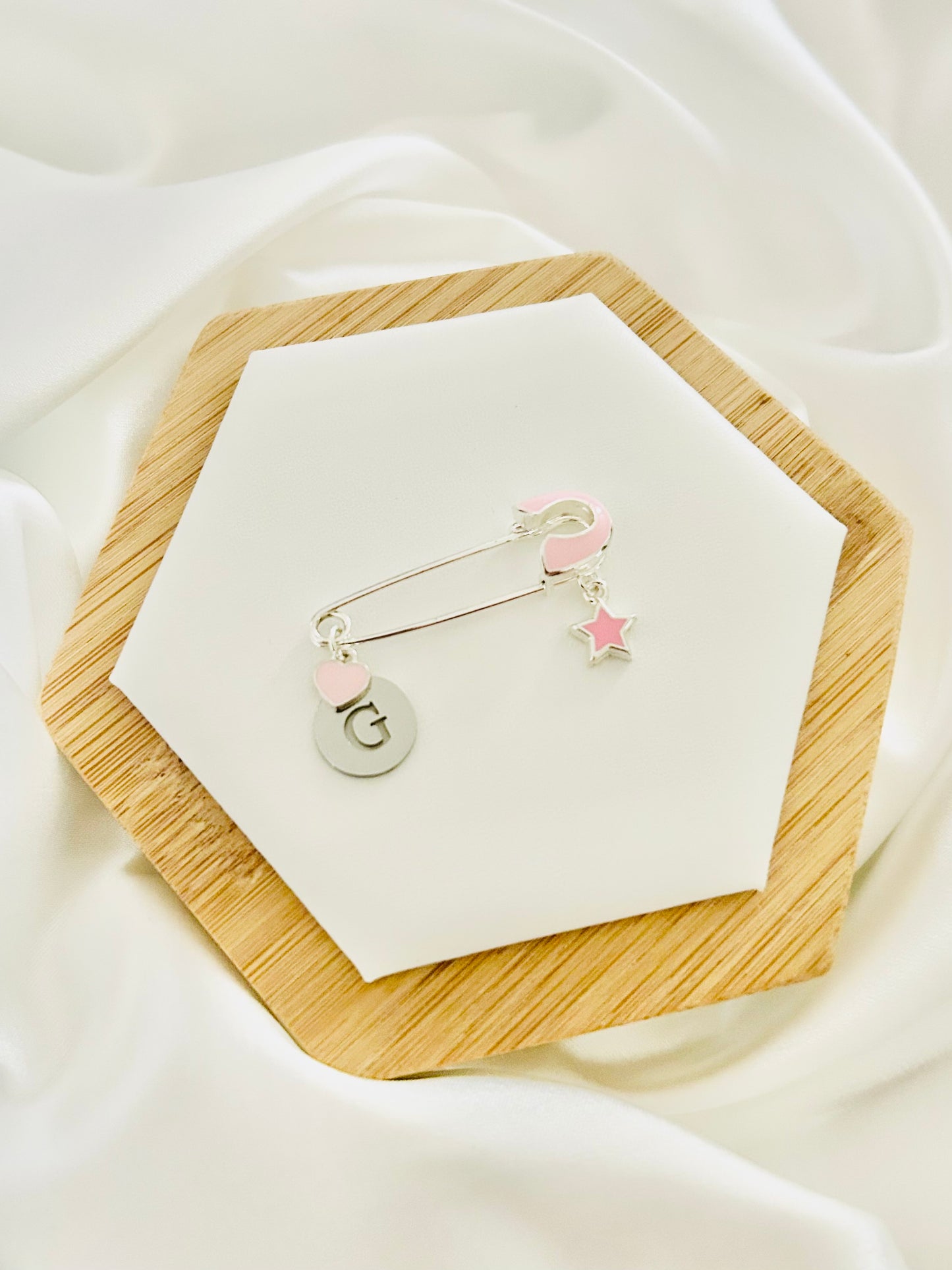 Twinkle and Love Baby Pink Pin