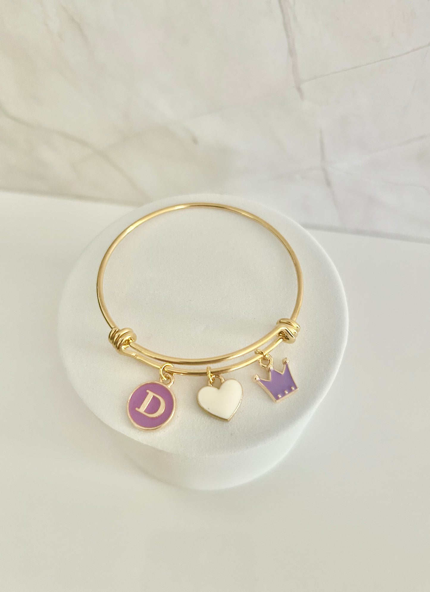 Purple Treasure Bangle