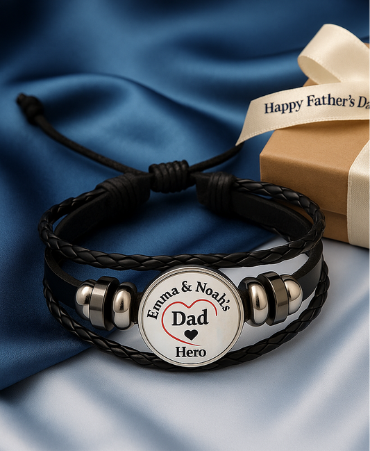 The Dad Bracelet – A Personalized Keepsake