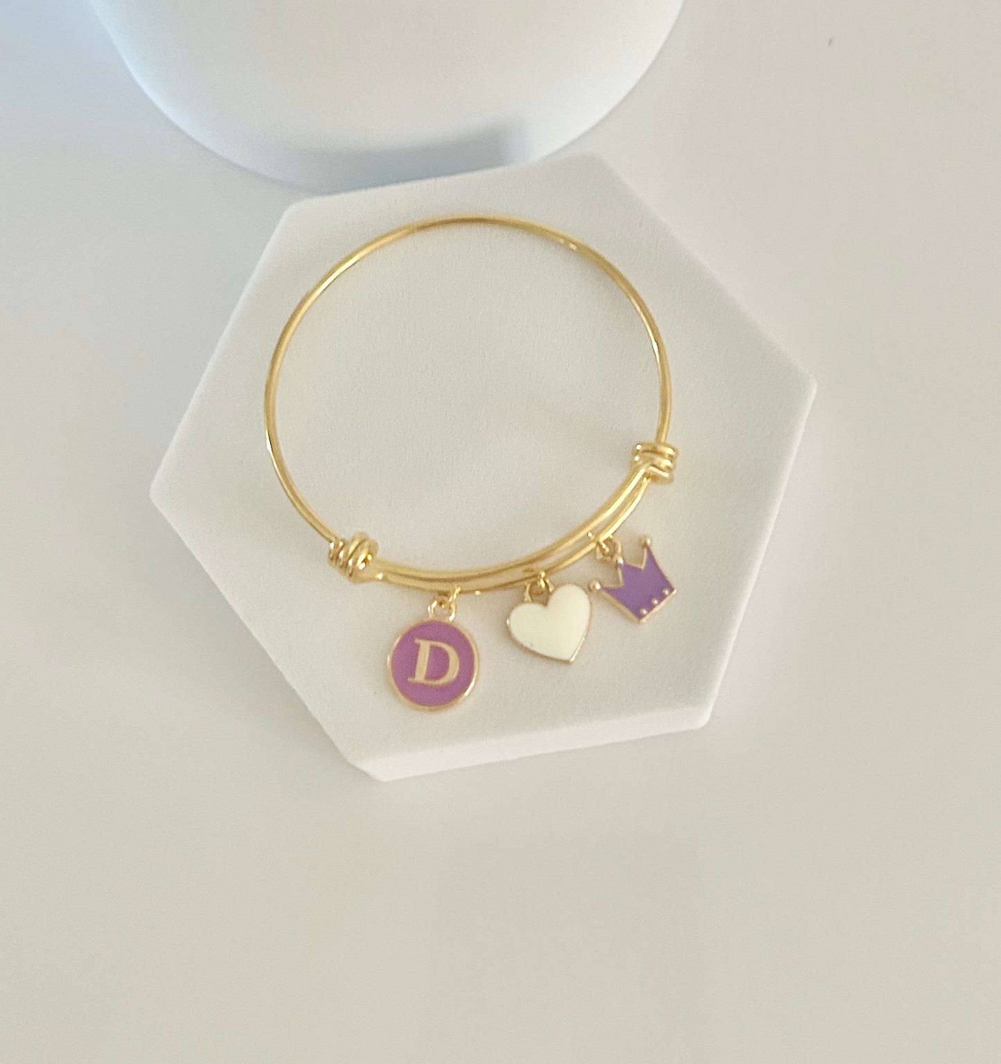 Purple Treasure Bangle