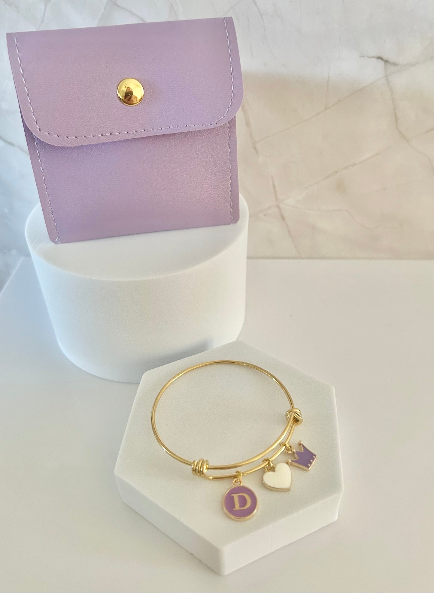 Purple Treasure Bangle