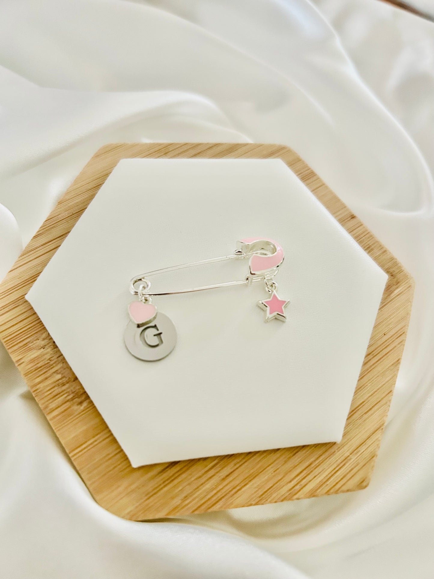 Twinkle and Love Baby Pink Pin