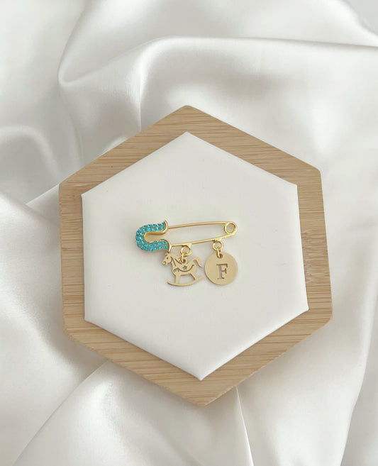 The Royal Ride Pin - Blue