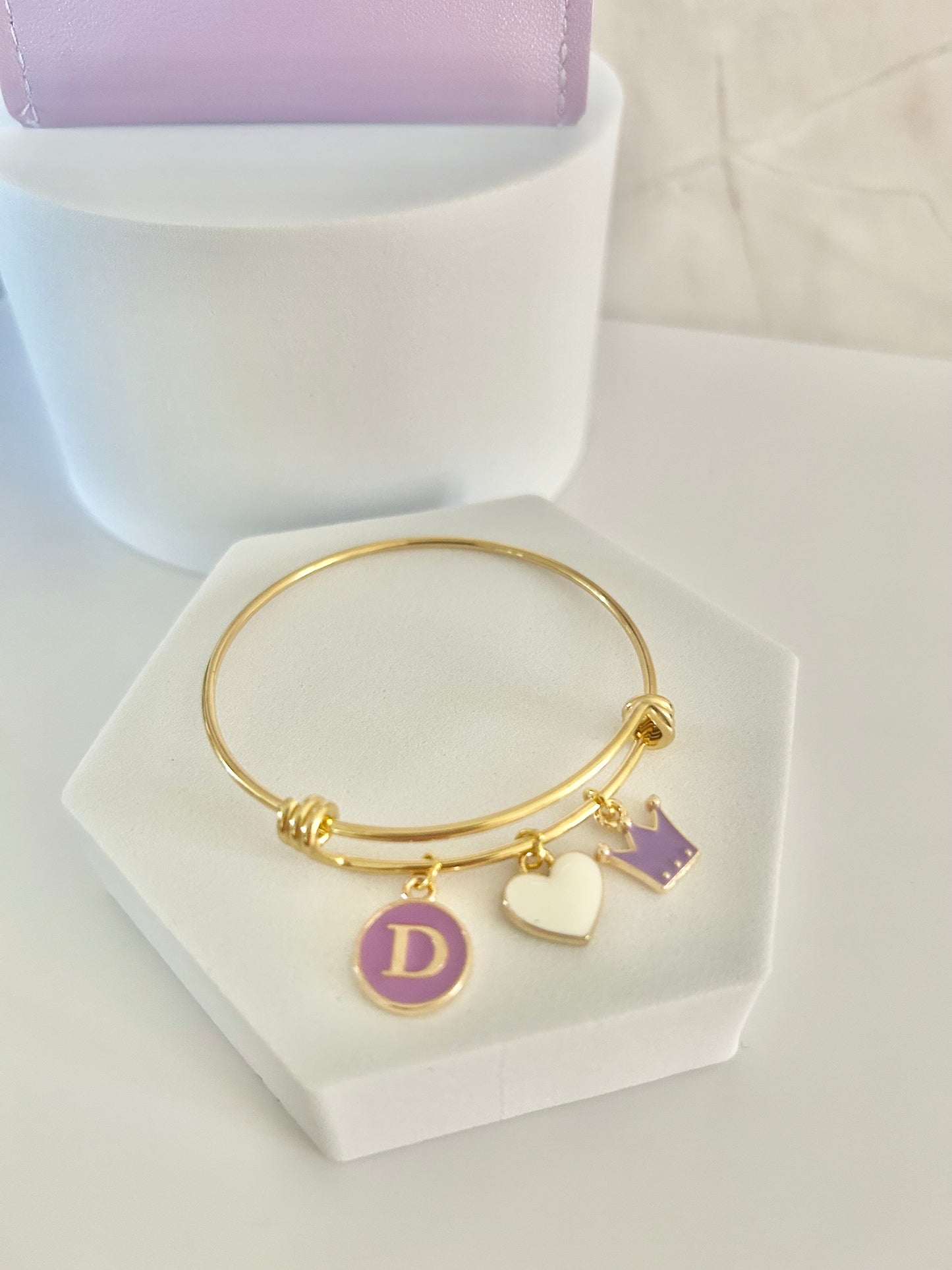 Purple Treasure Bangle