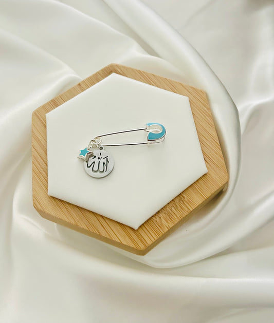 Little Blue Blessing Pin