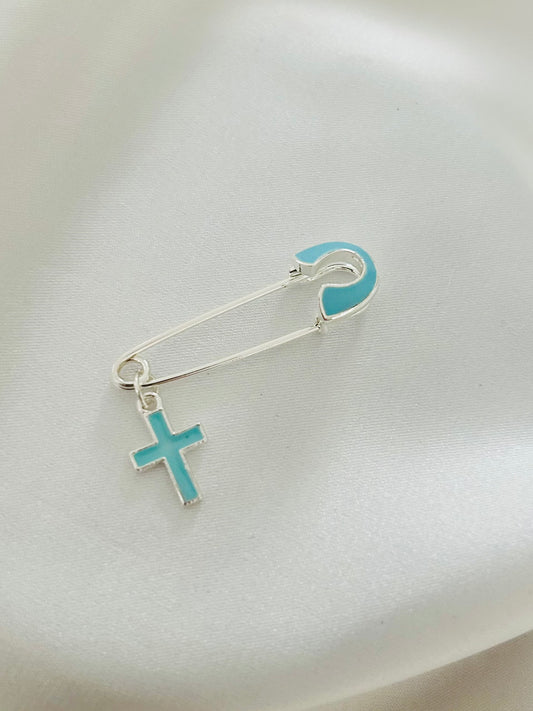 Holy Hug Pin – Blue
